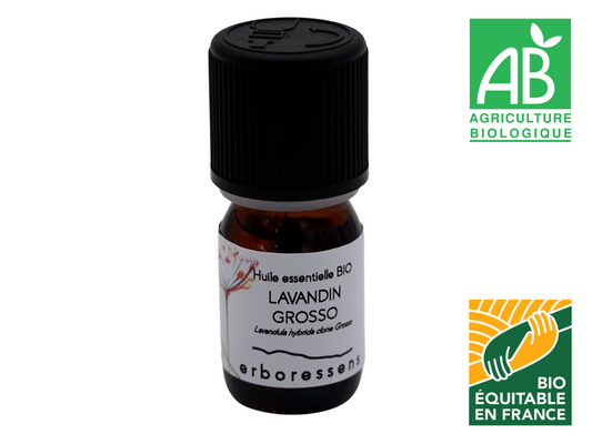 Huile essentielle BIO Lavandin Grosso 5 ml